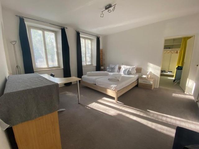 Ferienwohnung Am Franziskanergarten Bad Tölz Kamer foto