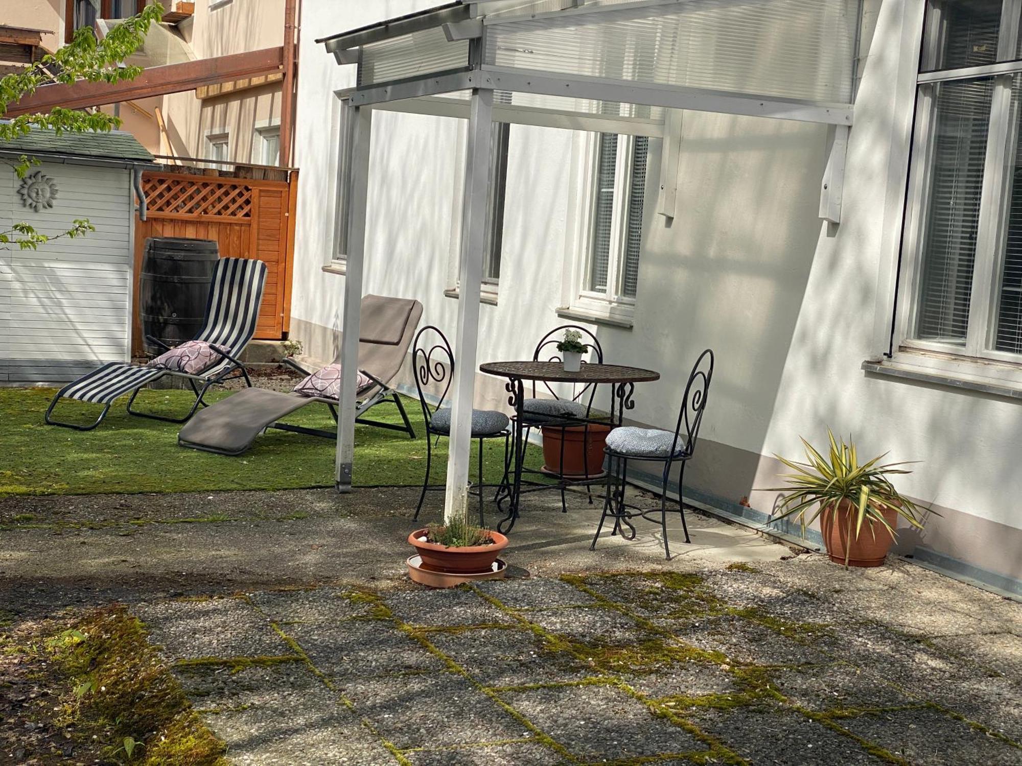 Ferienwohnung Am Franziskanergarten Bad Tölz Kamer foto